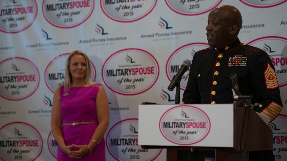 Spouses recognized, honored for overcoming challenges