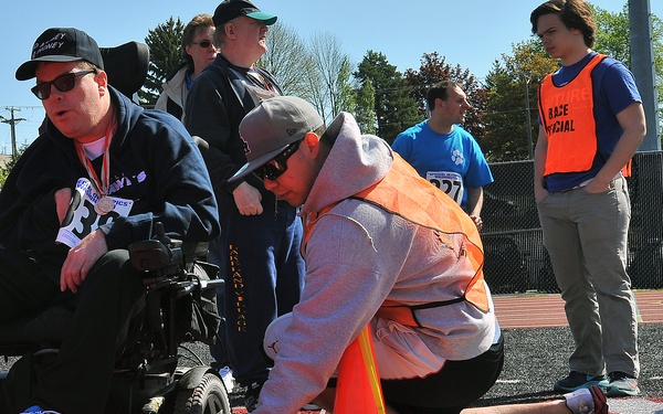 Airmen, community team up for Special Olympics