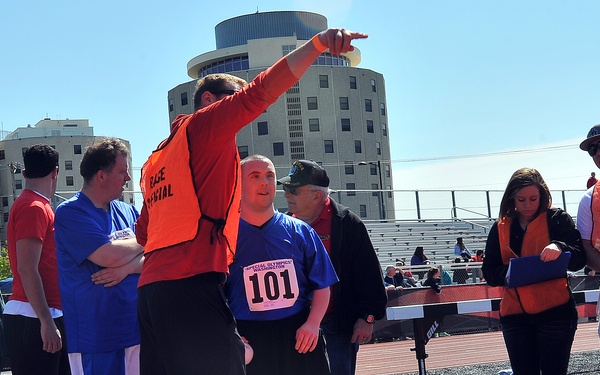 Airmen, community team up for Special Olympics