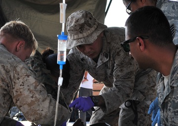 Nepalese army, Joint Task Force 505 treats victims after second earthquake rattles Nepal