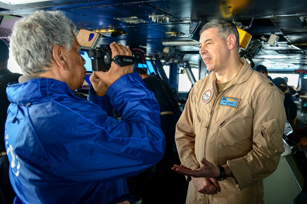 USS Theodore Roosevelt action