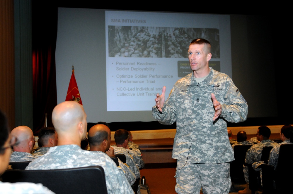 15th SMA tells USARPAC audience 'Every Soldier is a billboard'