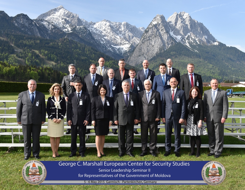 Marshall Center hosts Moldova Senior Leadership Seminar