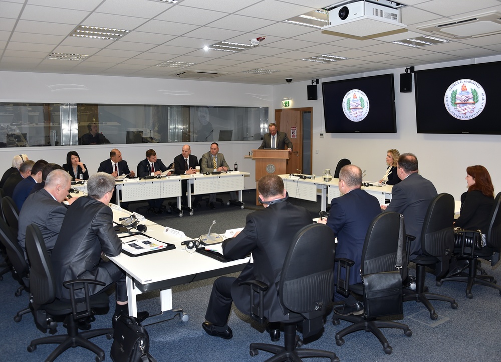 Marshall Center hosts Moldova Senior Leadership Seminar