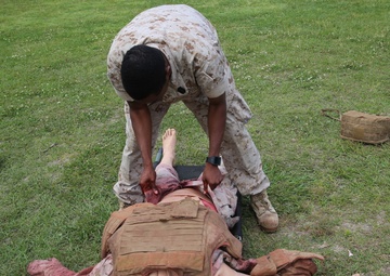2nd LAR Marines train to save lives