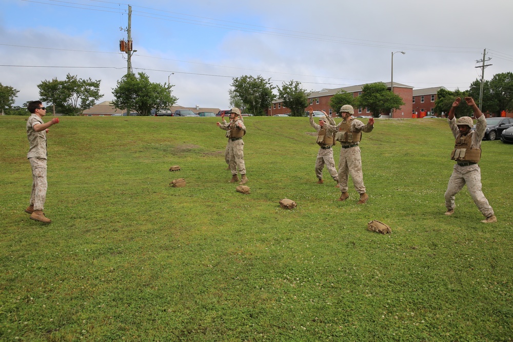 2nd LAR Marines train to save lives