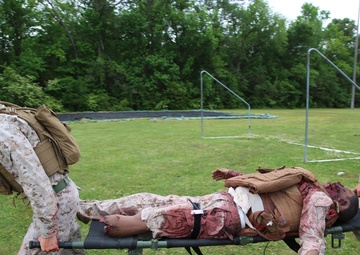 2nd LAR Marines train to save lives
