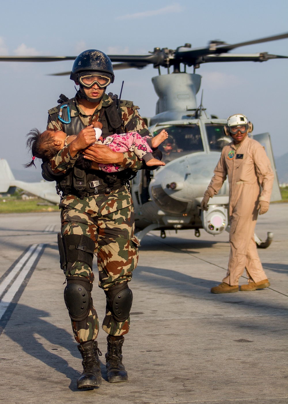 U.S., Nepalese Troops rush to rescue casualties of second Nepal quake