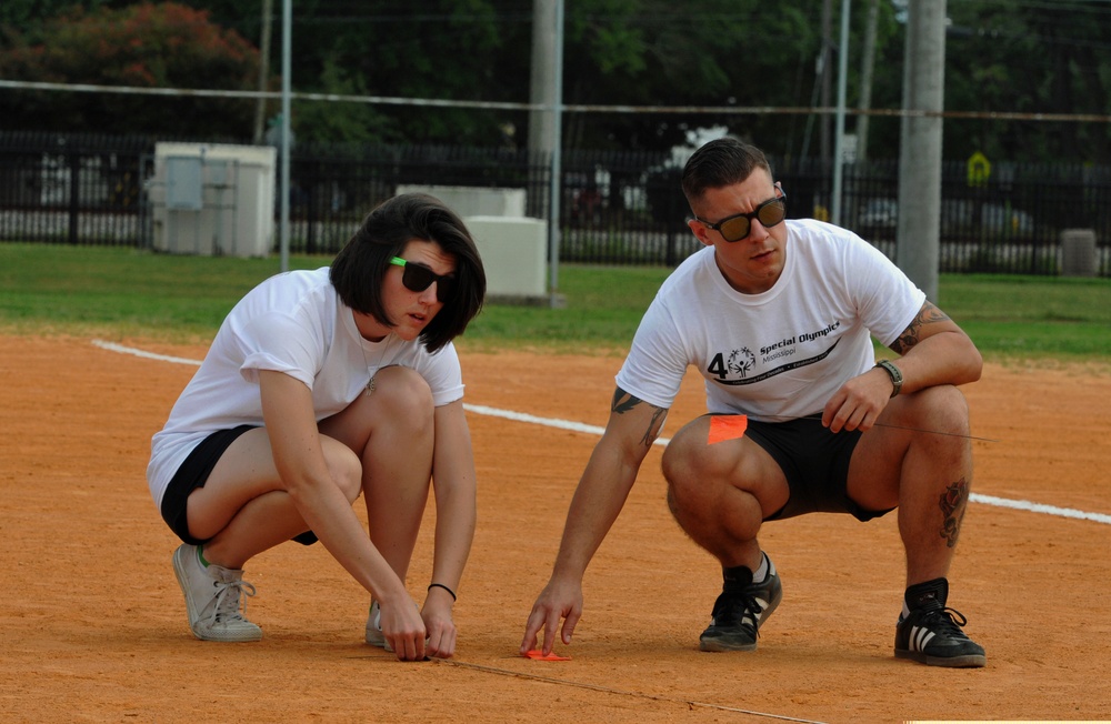 NMCB 133 Seabees volunteer for Special Olympics