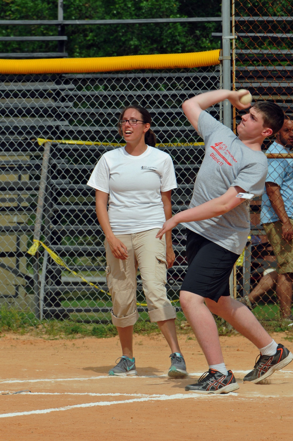 NMCB 133 Seabees volunteer for Special Olympics