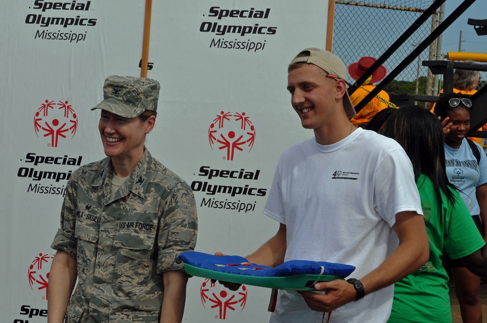 NMCB 133 Seabees volunteer for Special Olympics