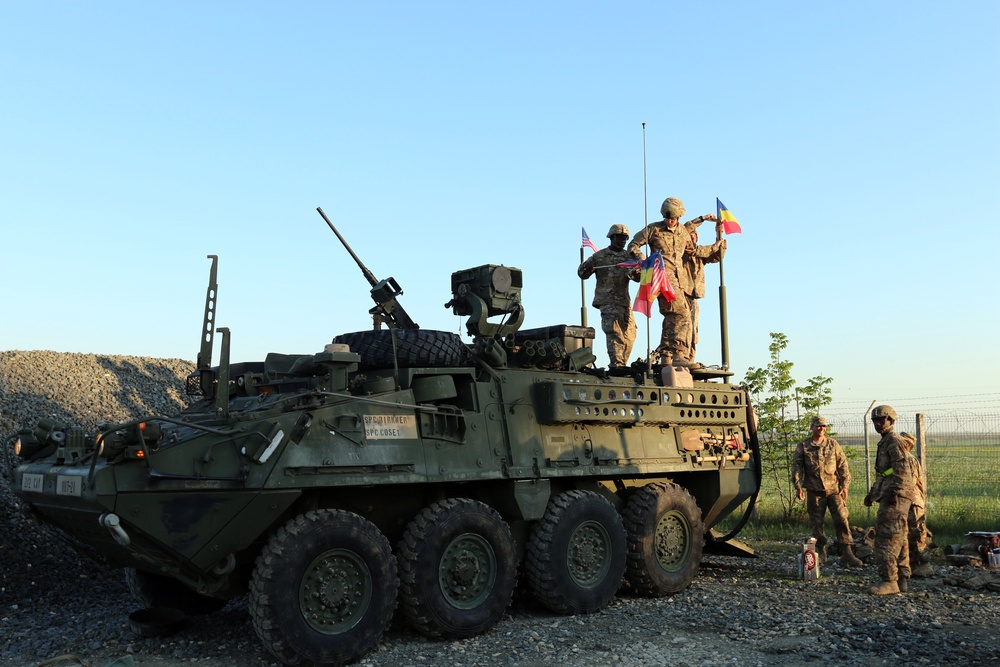 Soldiers prepare for Cavalry March