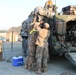 Soldiers load gear for Cav March