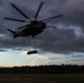 CLB-22 Marines, CH-53E pilots perform external lifts