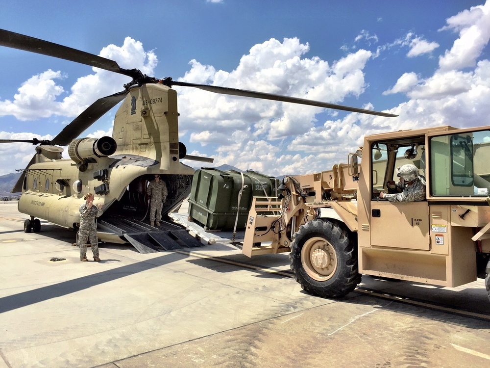 Chinook Abrams Engine Load