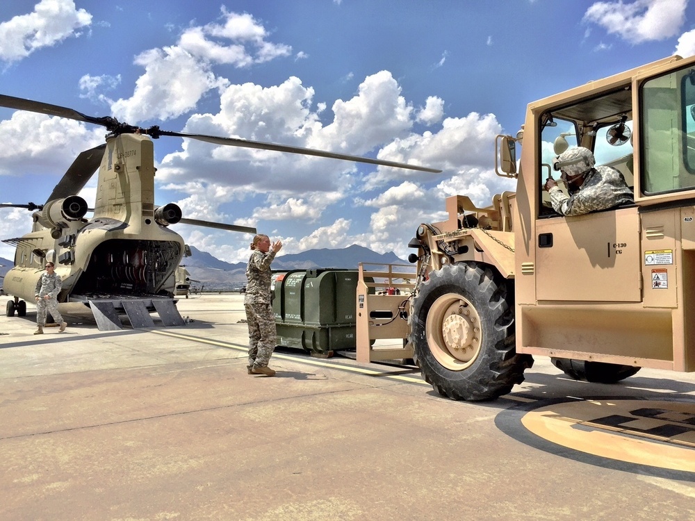 Chinook Abrams Engine Load