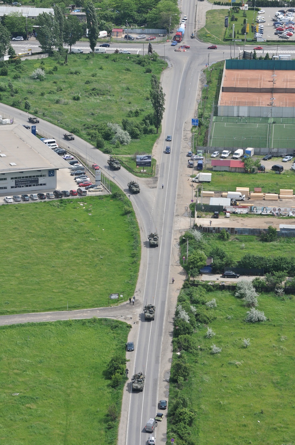 Cavalry March, day one