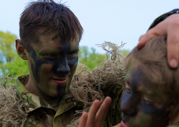 US Soldiers give Latvian students a crash course in Army, American culture