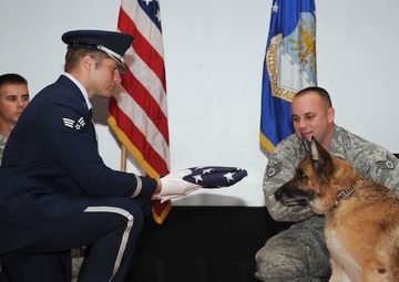 Team McConnell celebrates MWD’s seven years of service