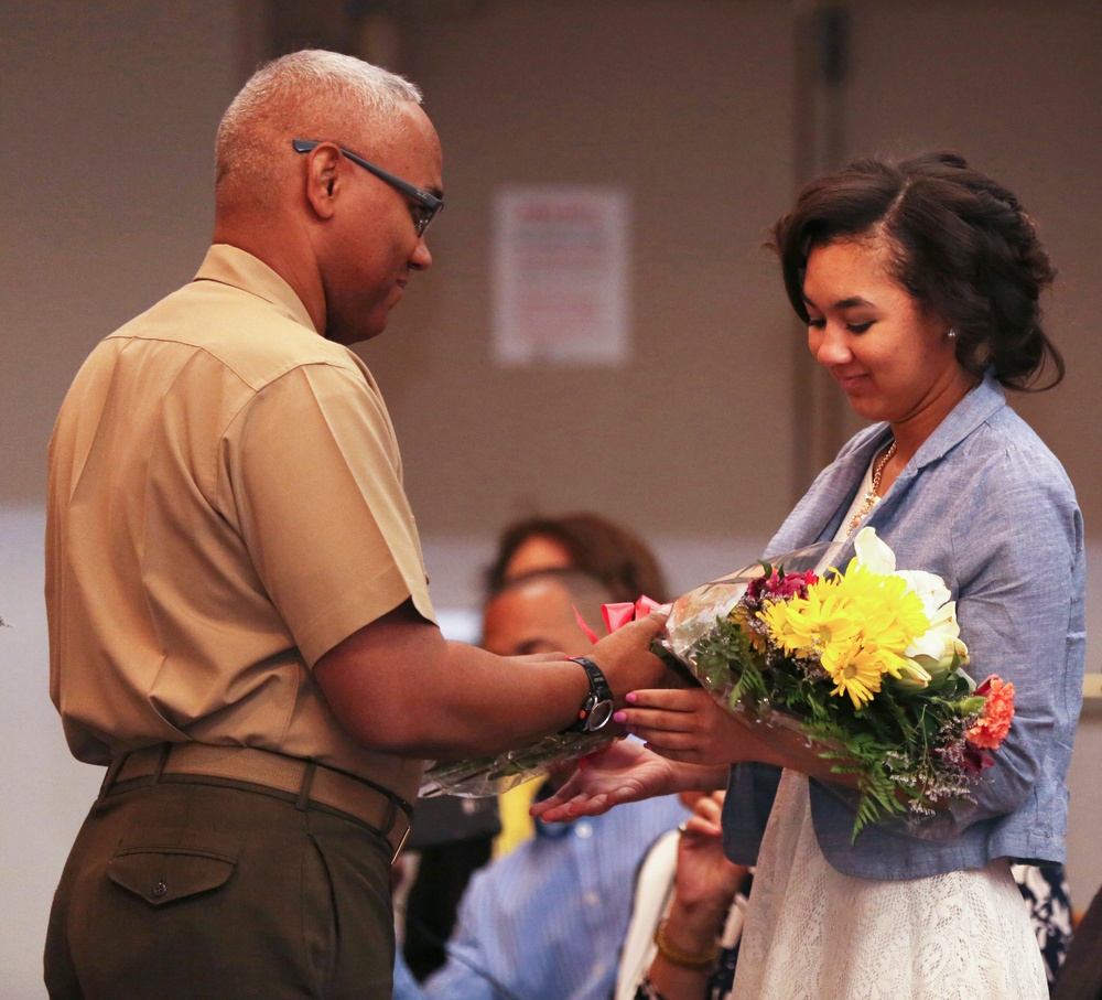 Comptroller retires aboard Combat Center