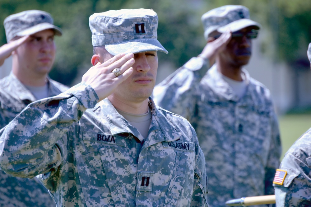 4th Expeditionary Sustainment Command change of command ceremony