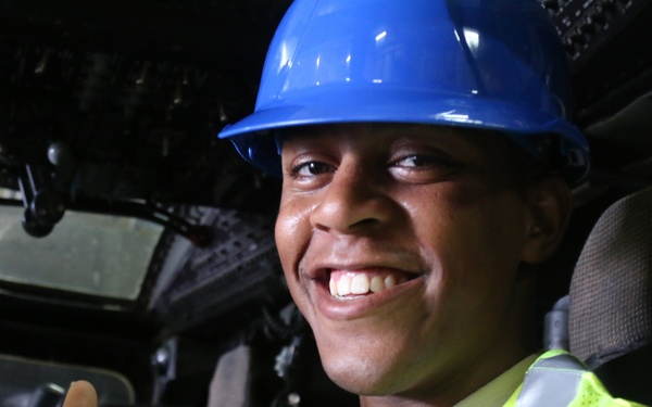 TF Pegasus aircraft homecoming