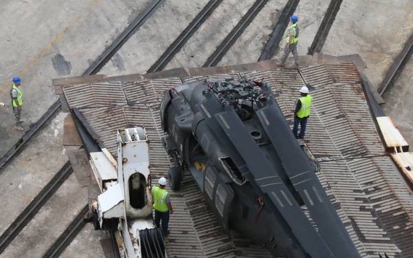 TF Pegasus aircraft homecoming