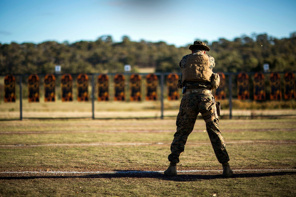 US Marines' top shooters compete in international competition in Australia