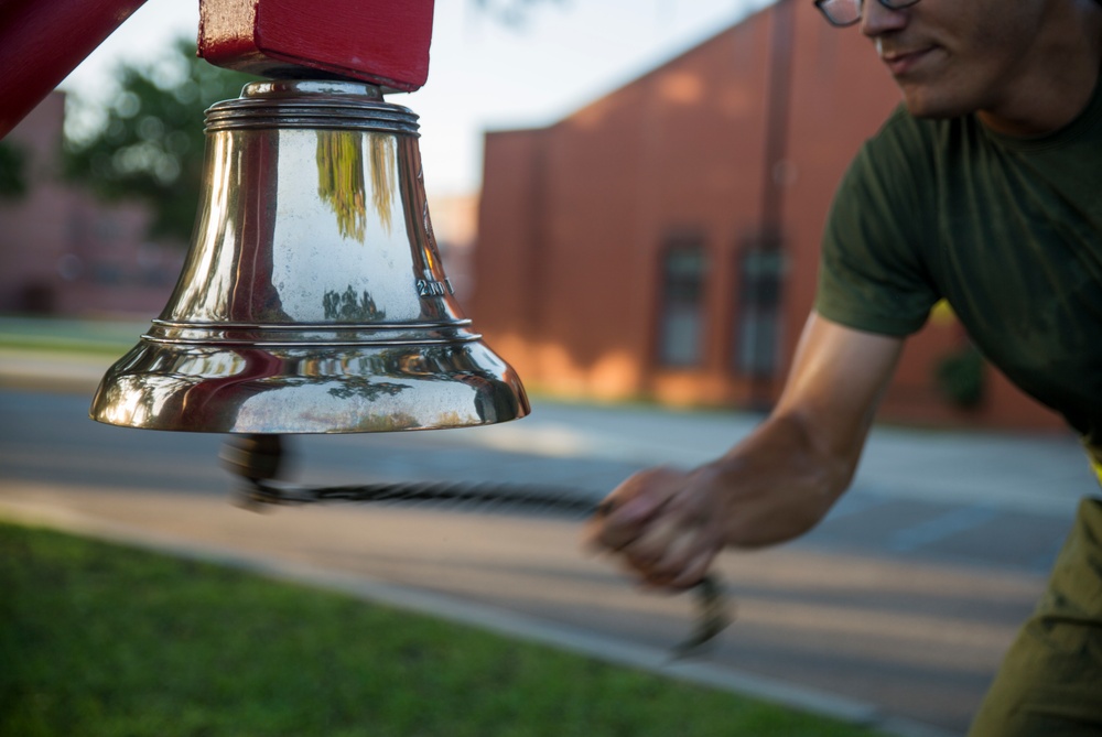 New Marines show motivation during final run on Parris Island