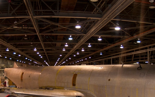 KC-135 Stratotankers undergo programmed depot maintenance