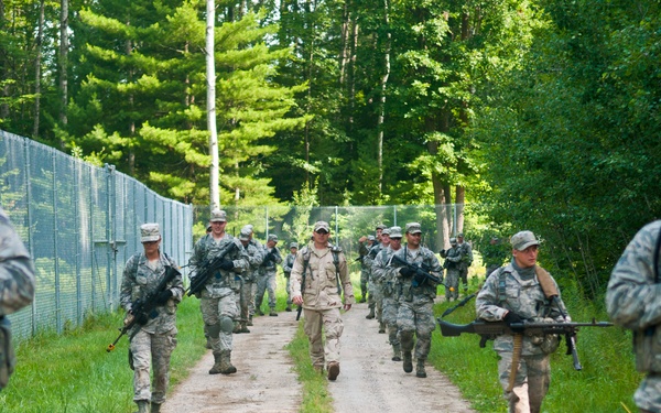 Security forces attends annual training in Alpena