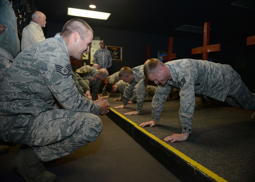 2015 Altus Police Week 'Gut Check' Challenge obstacle course