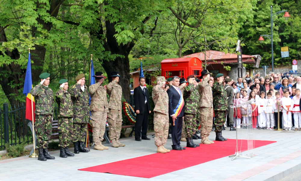 Sinaia WWII Memorial Ceremony