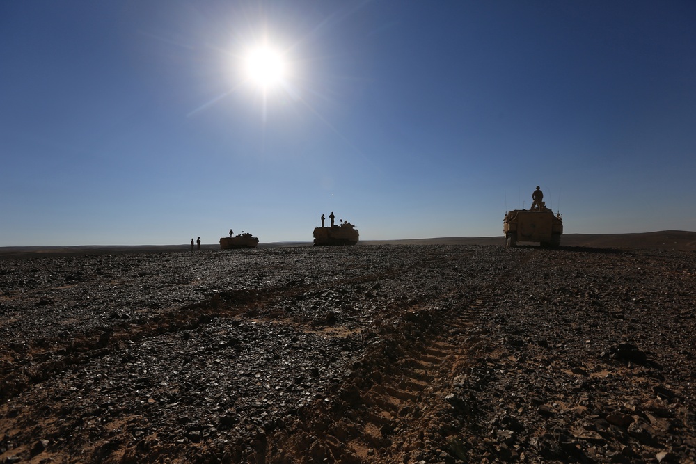 24th MEU AAVs, Tanks, conduct live-fire exercise