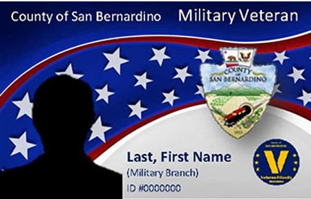 County ID card provides military veterans discounts and benefits