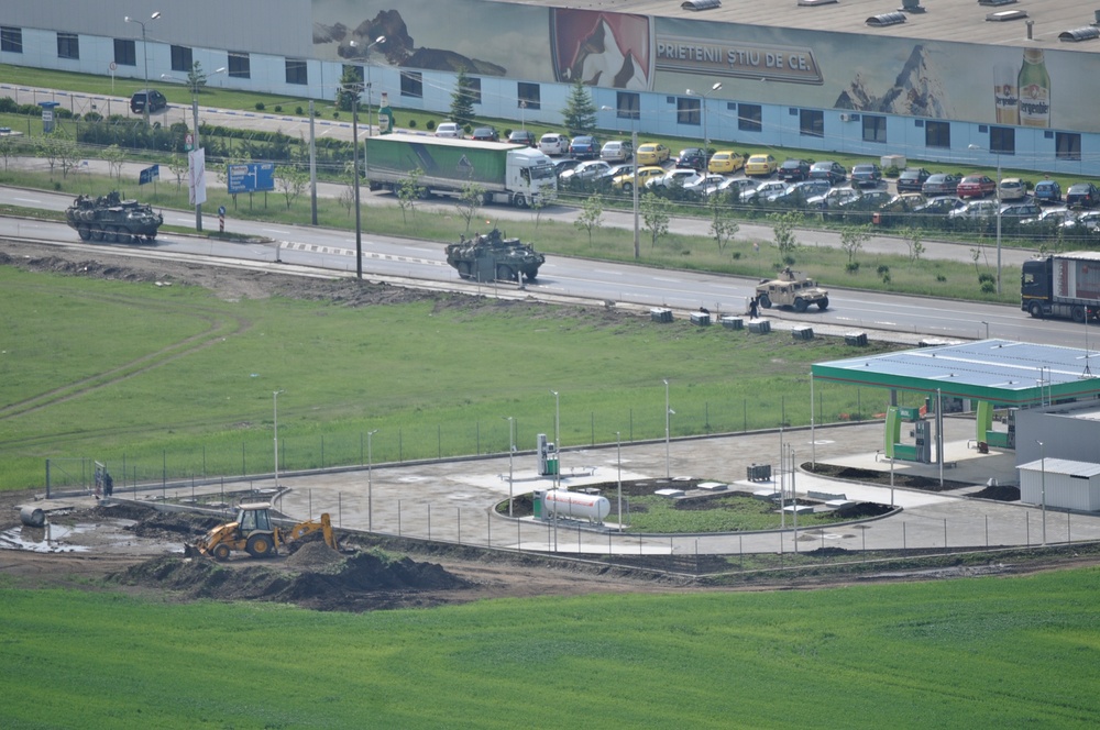 Cavalry March, Day Two, City of Sinaia