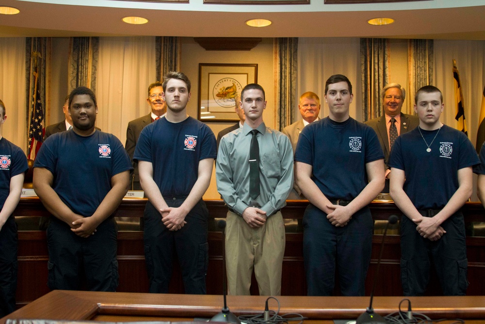 Future Marine displays heroism while serving as volunteer firefighter