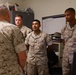 1st MLG commanding general meets the Marines