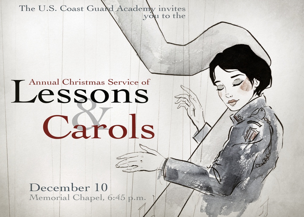 Layout &amp; Design: Lessons &amp; Carols Promo (Third Place)