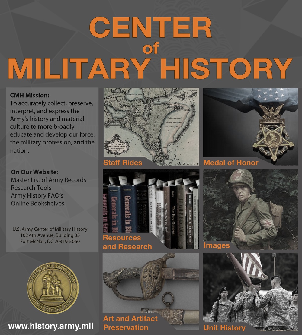 Military Graphic Artist of the Year Runner Up: Center of Military History Website Information