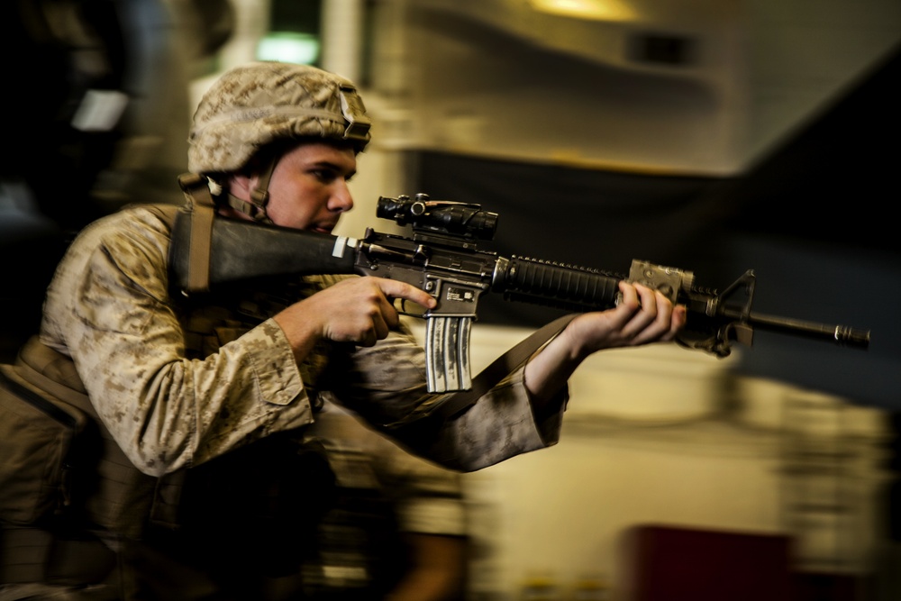 All Cleared: 15th MEU Marines ready for house clearing