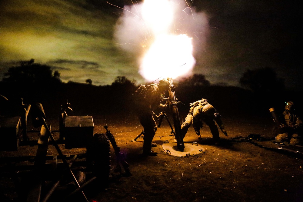 Combat Documentation (Training): Night Fire (First Place)