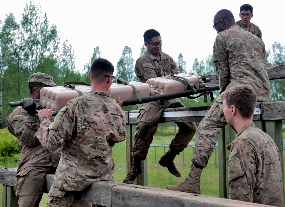 Soldier up!: Team Eagle holds Best Squad Competition