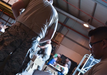 Al Udeid Medical Airmen host IFAK party