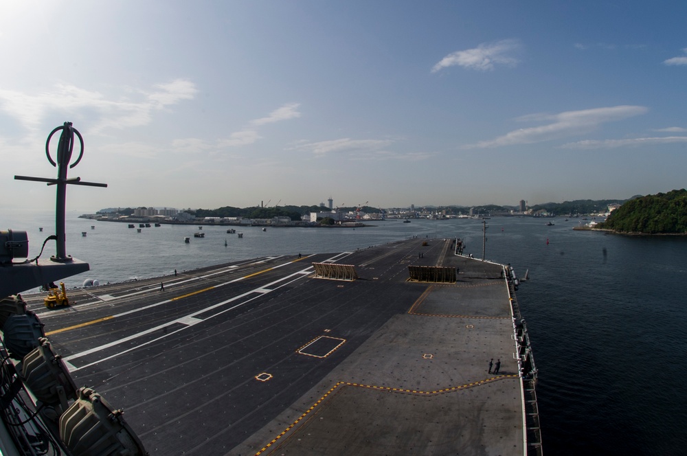 USS George Washington operations