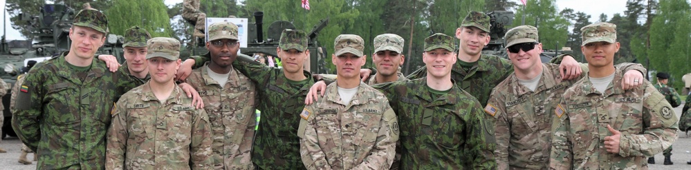 Unity Day: Multinational armed forces demontration held at Rukla