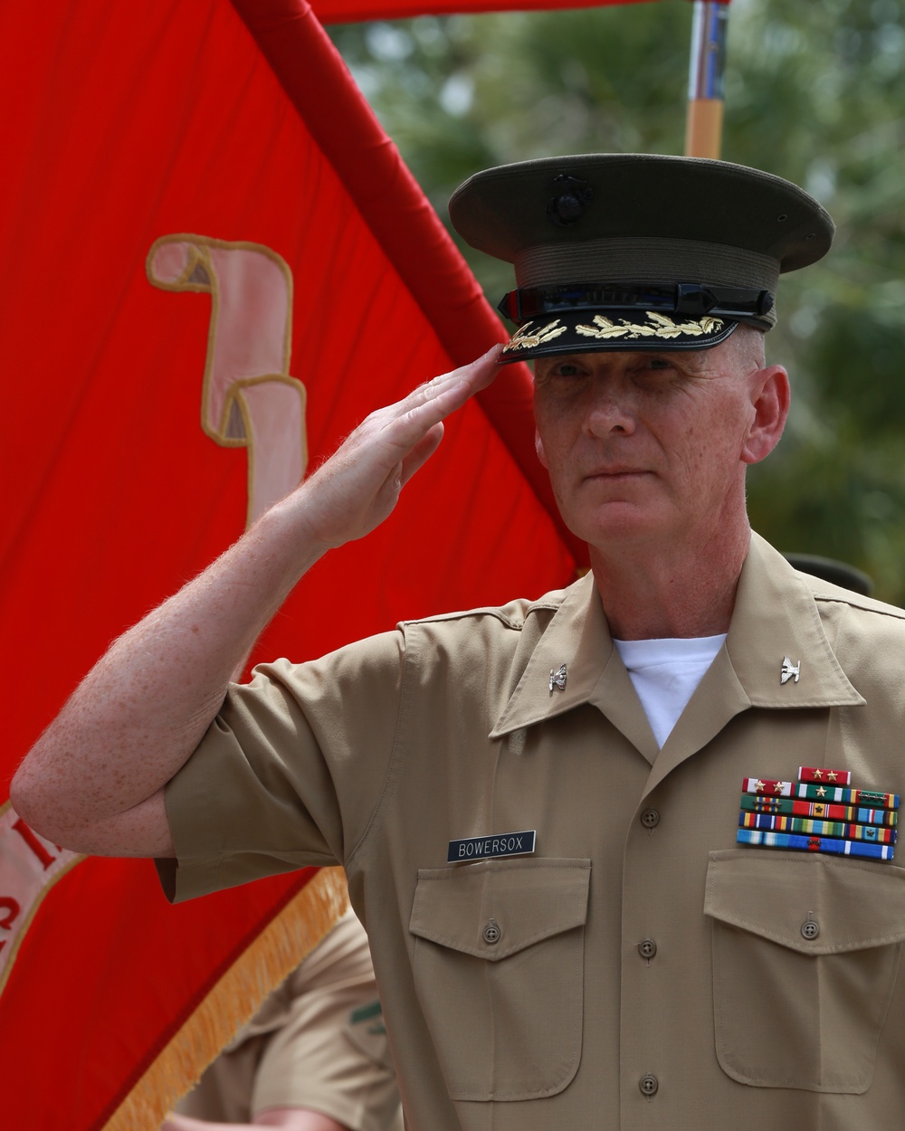 Col. Bowersox Retirement Ceremony