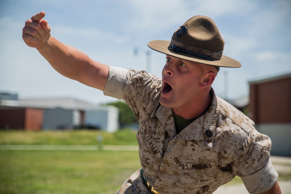 Wichita Falls, Texas, native a Marine Corps drill instructor on Parris Island