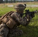 Marine provides cover fire