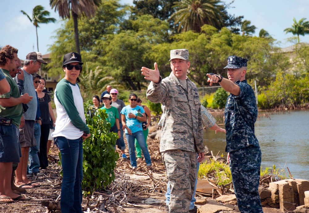 Fishpond Restoration Pearl Harbor